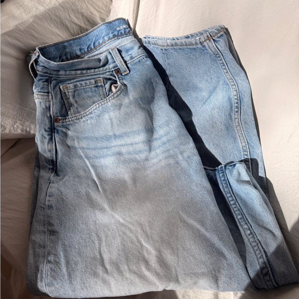 Old Navy Classic Denim Balloon Fit Blue Jeans
